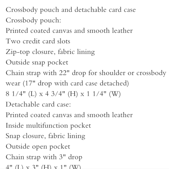 Coach Poppy Crossbody With Card Case With Garden Plaid Print - Picture 7 of 15